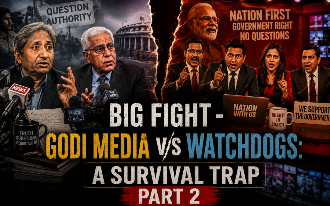 Godi Media vs Watchdogs: Survival Trap Behind Journalism’s Divide
