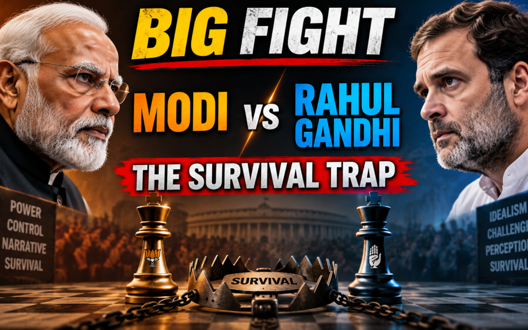Rahul Gandhi vs Modi: Is India in a Survival Trap?