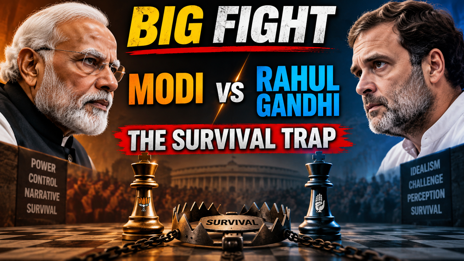 Rahul Gandhi vs Modi