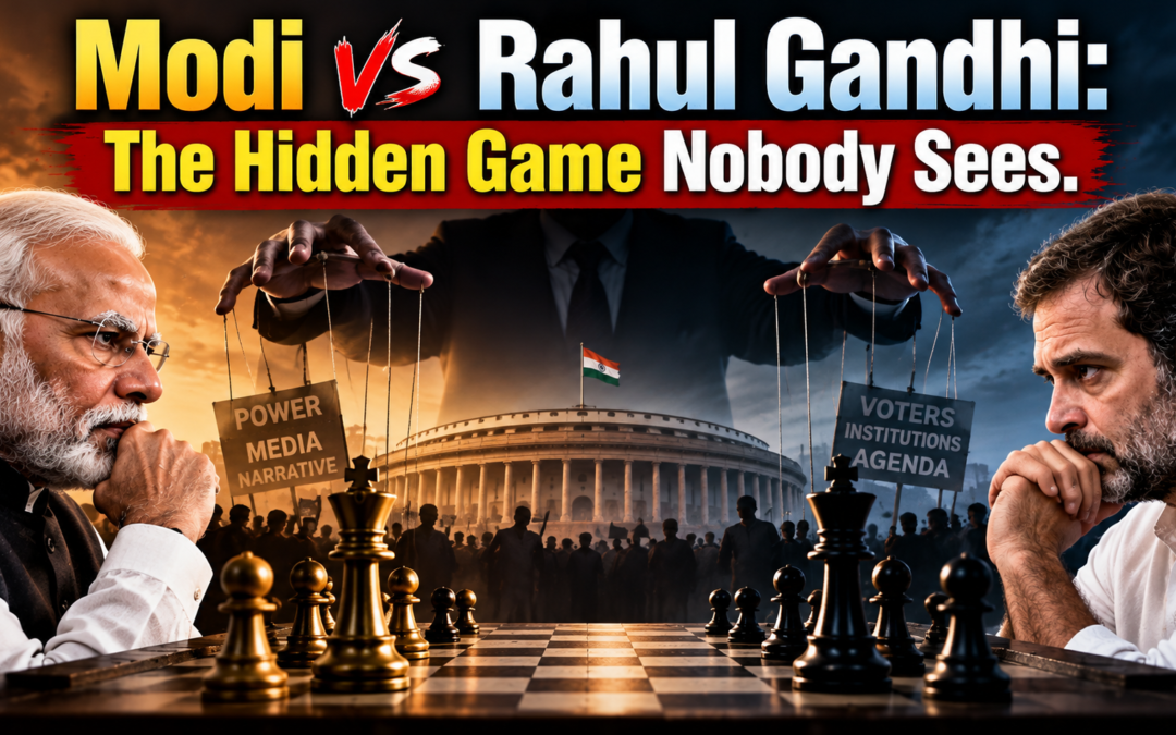 Can Rahul Gandhi be like Modi? The Survival Trap